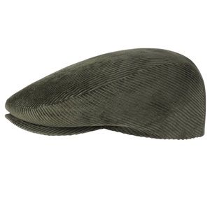 CITY THREADS • Olive Corduroy Driver’s Newsboy Hat Cap
